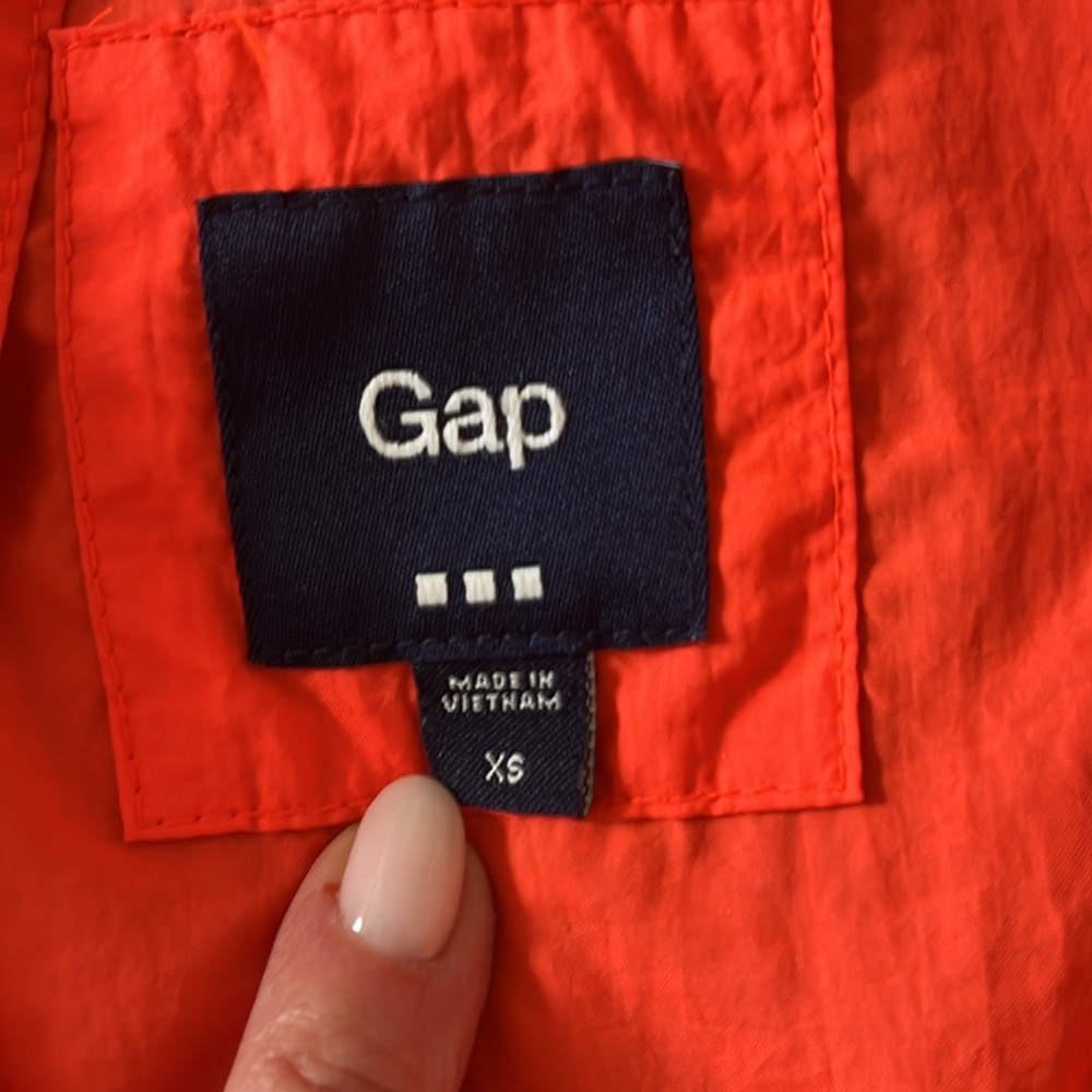 Gap Red Utility Jacket Essential Outerwear - image 2